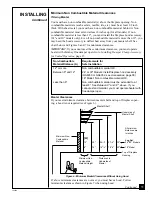 Preview for 11 page of Comfort Glow CG2618NVA Owner'S Operation And Installation Manual