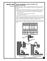 Preview for 13 page of Comfort Glow CG2618NVA Owner'S Operation And Installation Manual