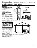 Preview for 6 page of Comfort Glow CGB3924NR Owner'S Operation And Installation Manual