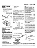 Предварительный просмотр 11 страницы Comfort Glow CGB3924PRA Owner'S Operation And Installation Manual