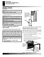 Предварительный просмотр 10 страницы Comfort Glow CGCFTN Owner'S Operation And Installation Manual