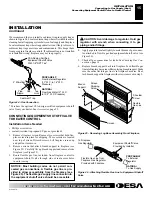 Предварительный просмотр 15 страницы Comfort Glow CGCFTN Owner'S Operation And Installation Manual