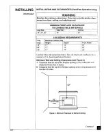 Предварительный просмотр 9 страницы Comfort Glow CGD3924NT Owner'S Operation And Installation Manual