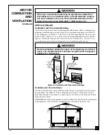 Preview for 7 page of Comfort Glow CGD3924PR Owner'S Operating & Installation Manual