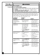 Preview for 26 page of Comfort Glow CGD3924PR Owner'S Operating & Installation Manual