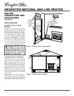 Preview for 6 page of Comfort Glow CGG2618N Owner'S Operation And Installation Manual