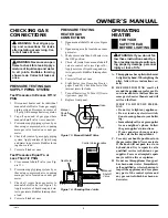 Preview for 9 page of Comfort Glow CGN10A Owner'S Operation And Installation Manual