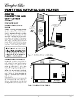 Preview for 6 page of Comfort Glow CGN10LA Owner'S Operation And Installation Manual