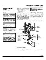 Preview for 9 page of Comfort Glow CGN10LA Owner'S Operation And Installation Manual