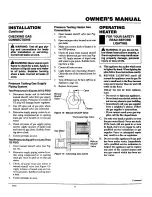 Предварительный просмотр 11 страницы Comfort Glow CGN20TB Owner'S Operation And Installation Manual