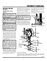 Preview for 9 page of Comfort Glow CGP10LA Owner'S Operation And Installation Manual