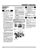 Preview for 11 page of Comfort Glow CGP10LA Owner'S Operation And Installation Manual