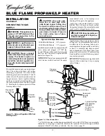 Preview for 10 page of Comfort Glow CGP20TB Owner'S Operation And Installation Manual