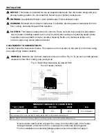 Preview for 11 page of Comfort Glow CGS155 Manual