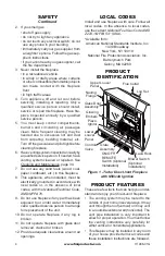 Preview for 4 page of Comfort Glow CHDV32NR Owner'S Operation And Installation Manual