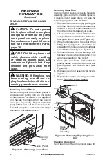 Preview for 24 page of Comfort Glow CHDV32NR Owner'S Operation And Installation Manual