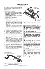 Preview for 13 page of Comfort Glow CRL2718NA Owner'S Operation And Installation Manual