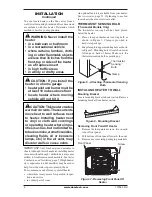 Preview for 8 page of Comfort Glow CRN18 Safety Information And Installation Manual