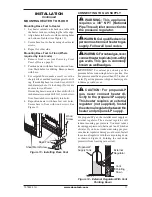 Preview for 11 page of Comfort Glow CRN18 Safety Information And Installation Manual