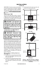 Preview for 9 page of Comfort Glow CSBNT Owner'S Operation And Installation Manual