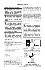 Preview for 10 page of Comfort Glow CSBNT Owner'S Operation And Installation Manual