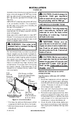 Preview for 11 page of Comfort Glow CSBNT Owner'S Operation And Installation Manual