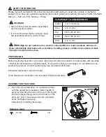 Preview for 7 page of Comfort Glow EQS5140 Manual