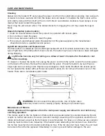 Preview for 9 page of Comfort Glow EQS5140 Manual