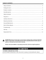 Preview for 2 page of Comfort Glow ES5140 Important Instructions Manual