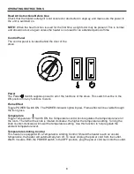 Preview for 8 page of Comfort Glow ES5140 Important Instructions Manual