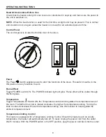 Предварительный просмотр 8 страницы Comfort Glow ESQ132 Manual