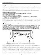 Предварительный просмотр 9 страницы Comfort Glow ESQ132 Manual