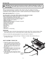 Preview for 15 page of Comfort Glow GLD1856T Manual