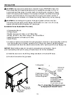 Preview for 16 page of Comfort Glow GSD2211 Manual