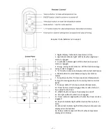 Предварительный просмотр 7 страницы Comfort Glow QWH2100 Operator'S Manual