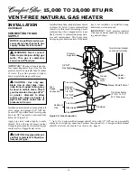 Preview for 12 page of Comfort Glow RADIANT FLAME RFN28TD Owner'S Operation And Installation Manual