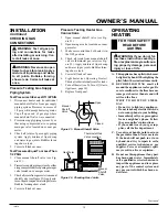 Preview for 13 page of Comfort Glow RADIANT FLAME RFN28TD Owner'S Operation And Installation Manual