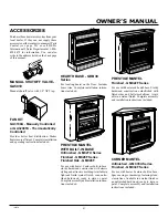 Preview for 21 page of Comfort Glow RADIANT FLAME RFN28TD Owner'S Operation And Installation Manual