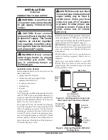 Предварительный просмотр 9 страницы Comfort Glow S26NTA Owner'S Operation And Installation Manual