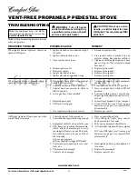 Preview for 14 page of Comfort Glow S26PT Owner'S Operation And Installation Manual