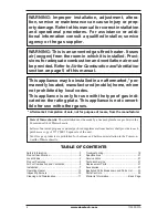 Preview for 2 page of Comfort Glow (VENT-FREE) GAS STOVE HEATER Owner'S Operating & Installation Manual