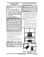 Preview for 8 page of Comfort Glow (VENT-FREE) GAS STOVE HEATER Owner'S Operating & Installation Manual