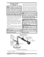 Preview for 13 page of Comfort Glow (VENT-FREE) GAS STOVE HEATER Owner'S Operating & Installation Manual