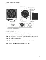 Preview for 4 page of Comfort Home Products BDISC6 Manual