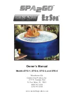 Preview for 1 page of Comfort Line Products EzSpa Owner'S Manual