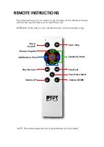 Preview for 8 page of Comfort Products BODYEXPRESS TL-VIBE0101 User Manual