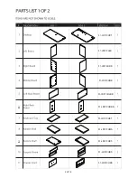 Preview for 3 page of Comfort Products OneSpace 50-LD01CH Assembly Instructions Manual