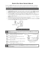 Preview for 2 page of Comfort Smart CS-23IF-WHT Owner'S Manual