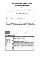 Preview for 3 page of Comfort Smart CS-23IF-WHT Owner'S Manual