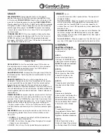 Предварительный просмотр 3 страницы Comfort Zone CZ16WR Series Quick Start Manual